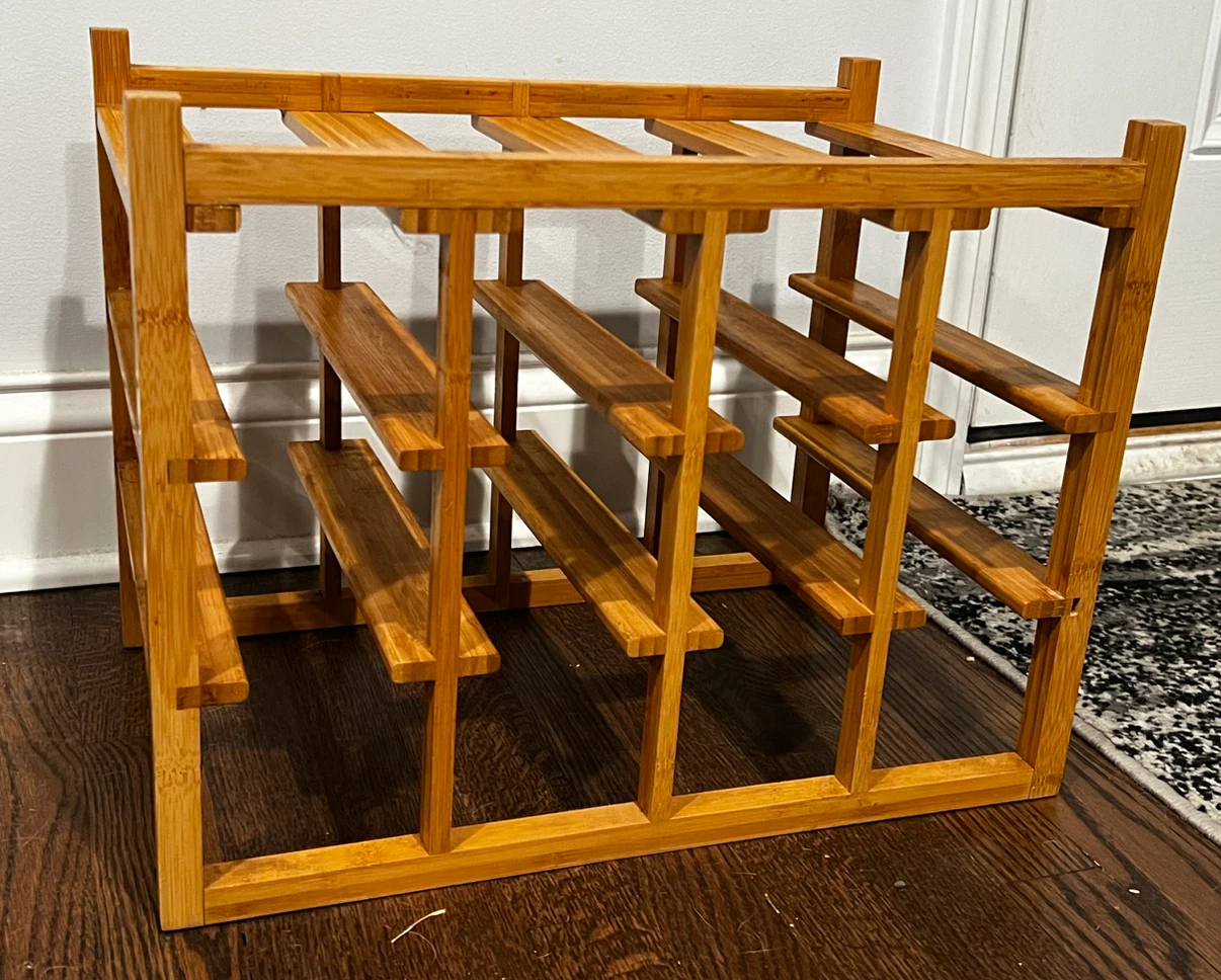 Bamboo Wine Rack