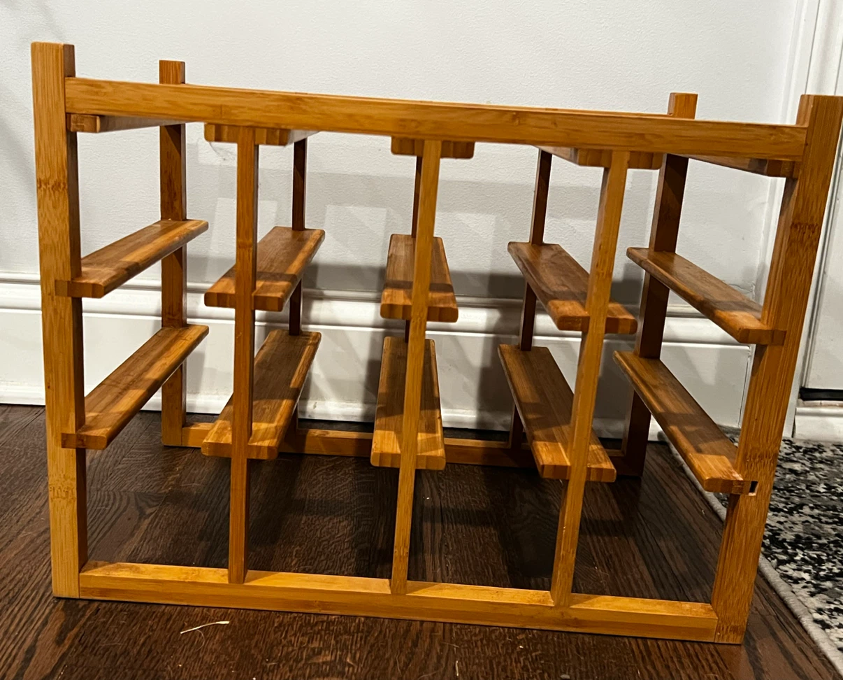 Bamboo Wine Rack - photo 2