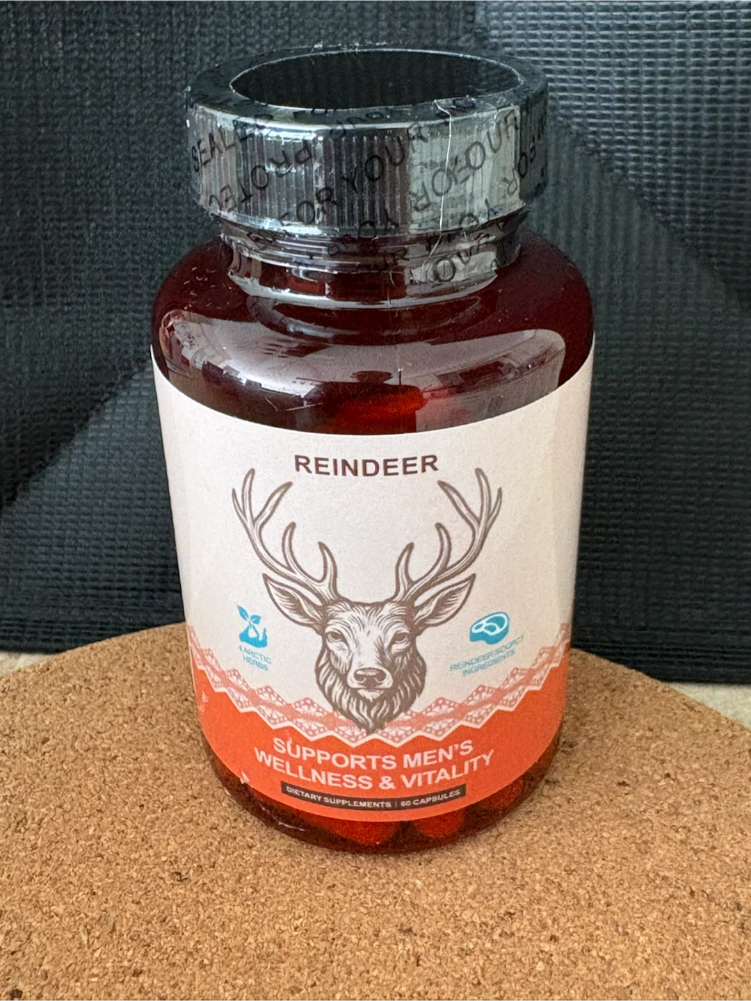 Reindeer Men's Wellness & Vitality Dietary Supplement - photo 2