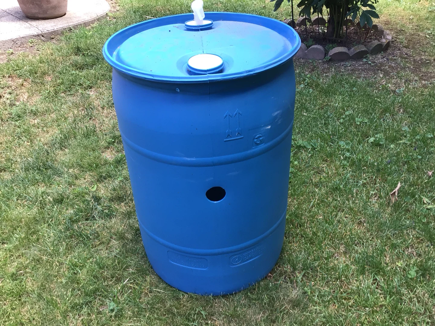 Blue Plastic Drum with Spigot - photo 2
