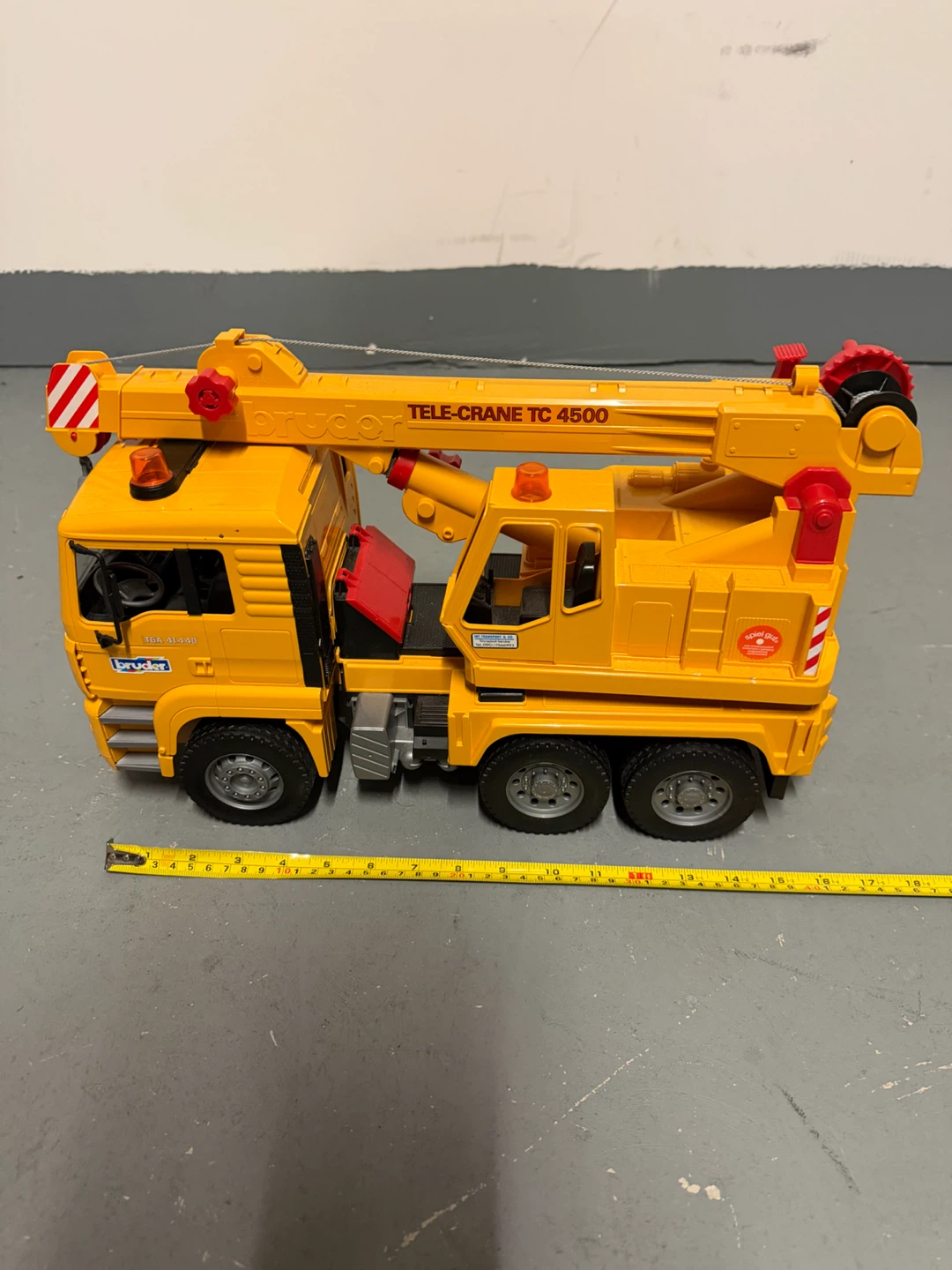 Bruder Tele-Crane TC 4500 Toy Truck - photo 3