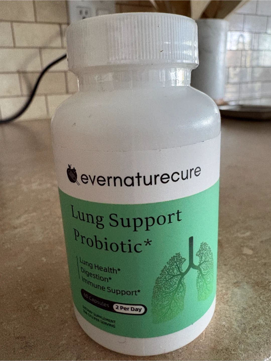 Evernaturecure Lung Support Probiotic - photo 2
