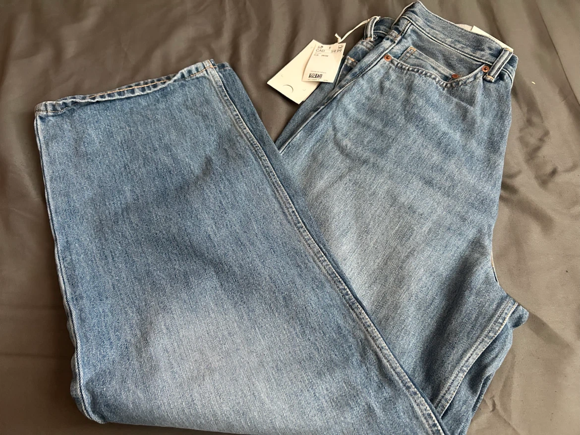 H&M Baggy Wide Fit Jeans W29 L32