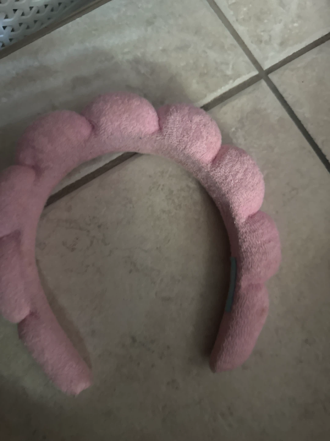 Pink Fluffy Headband