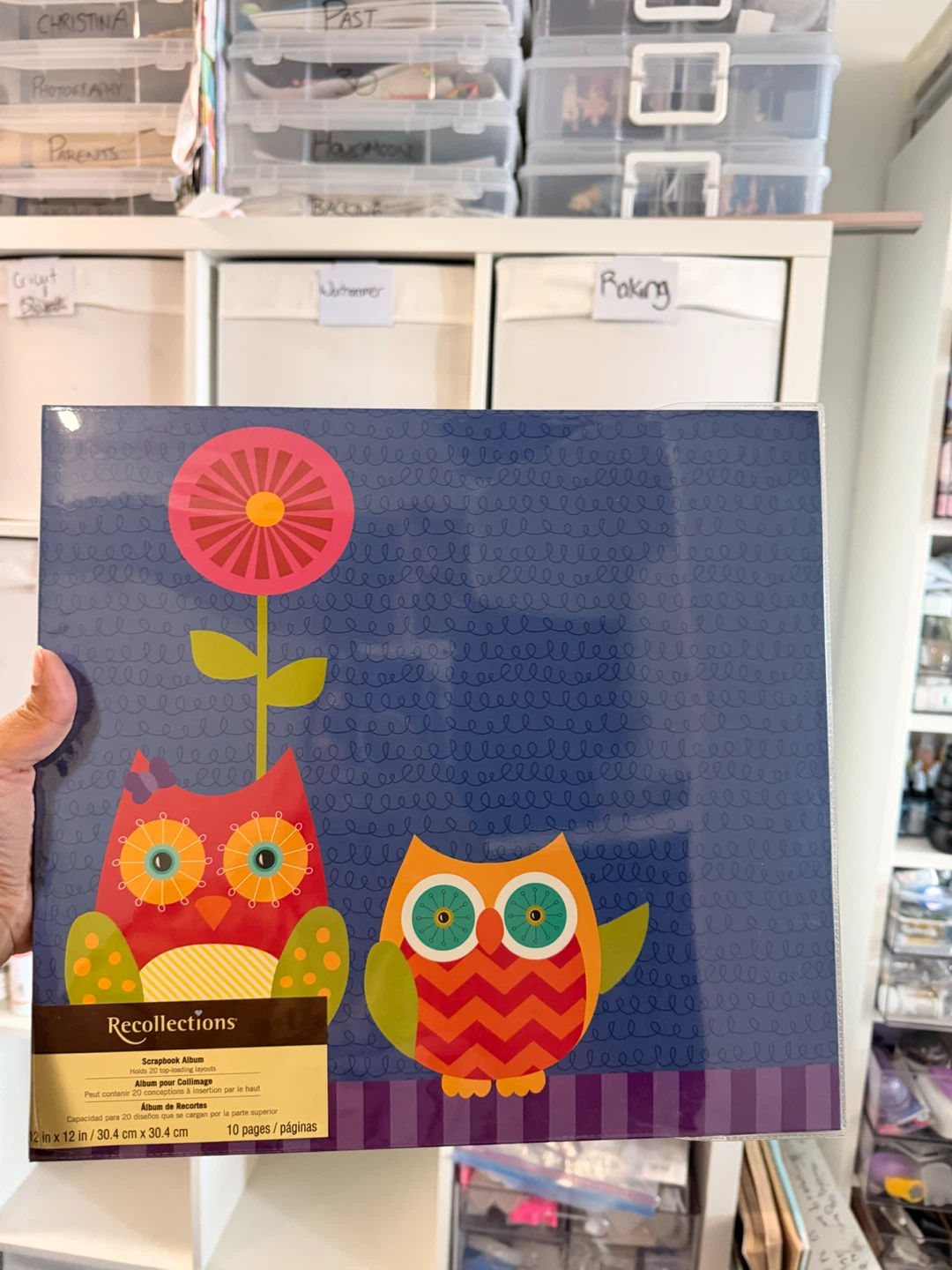 Recollections Owl Scrapbook Album 12 x 12 inch - photo 2