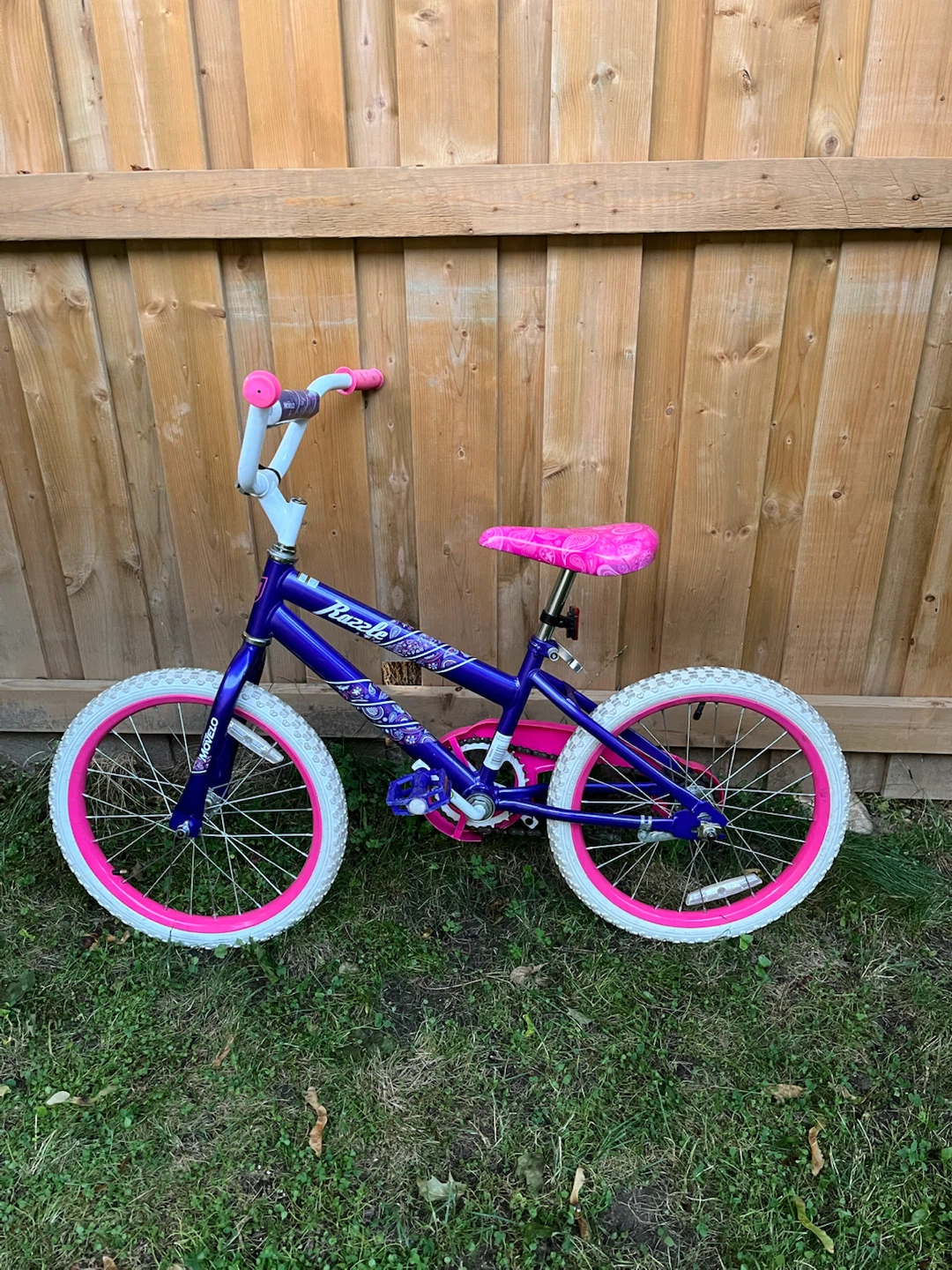 Razzle Purple and Pink Kids Bike