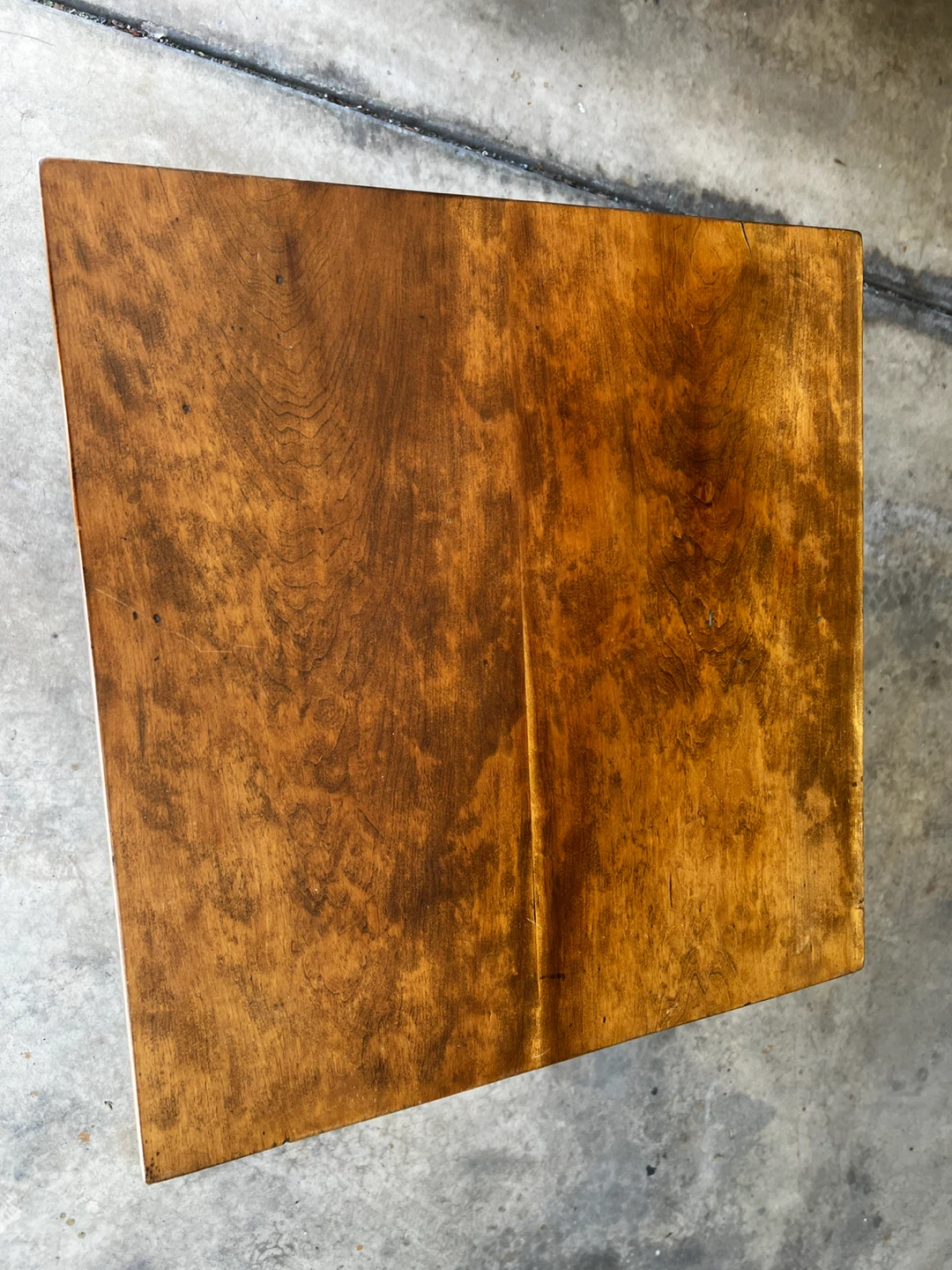 19th-century Early American Primitive Side Table - photo 2