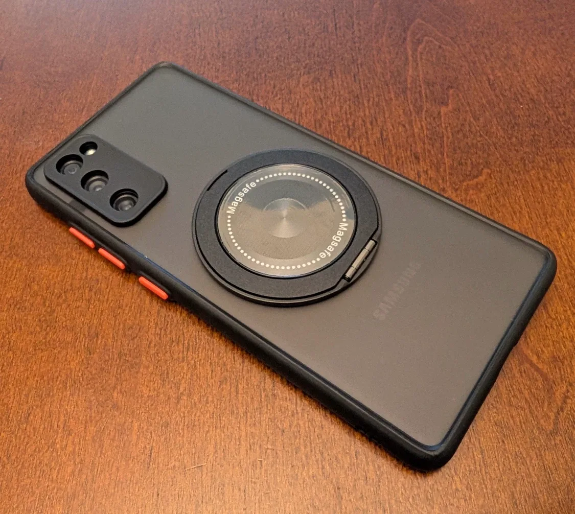 Samsung Galaxy S20 FE 5G with MagSafe Ring Case - photo 2