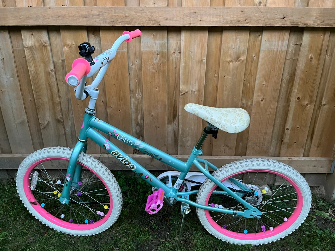 Avigo Glitter Kids Bike - Teal