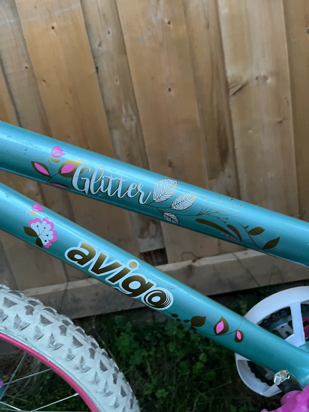 Avigo Glitter Kids Bike - Teal - photo 2
