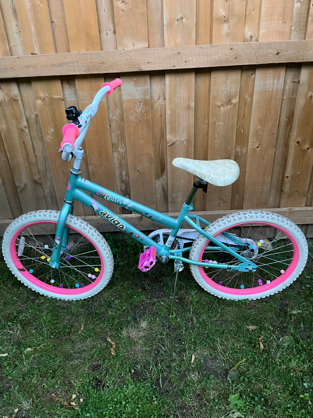 Avigo Glitter Kids Bike - Teal - photo 3