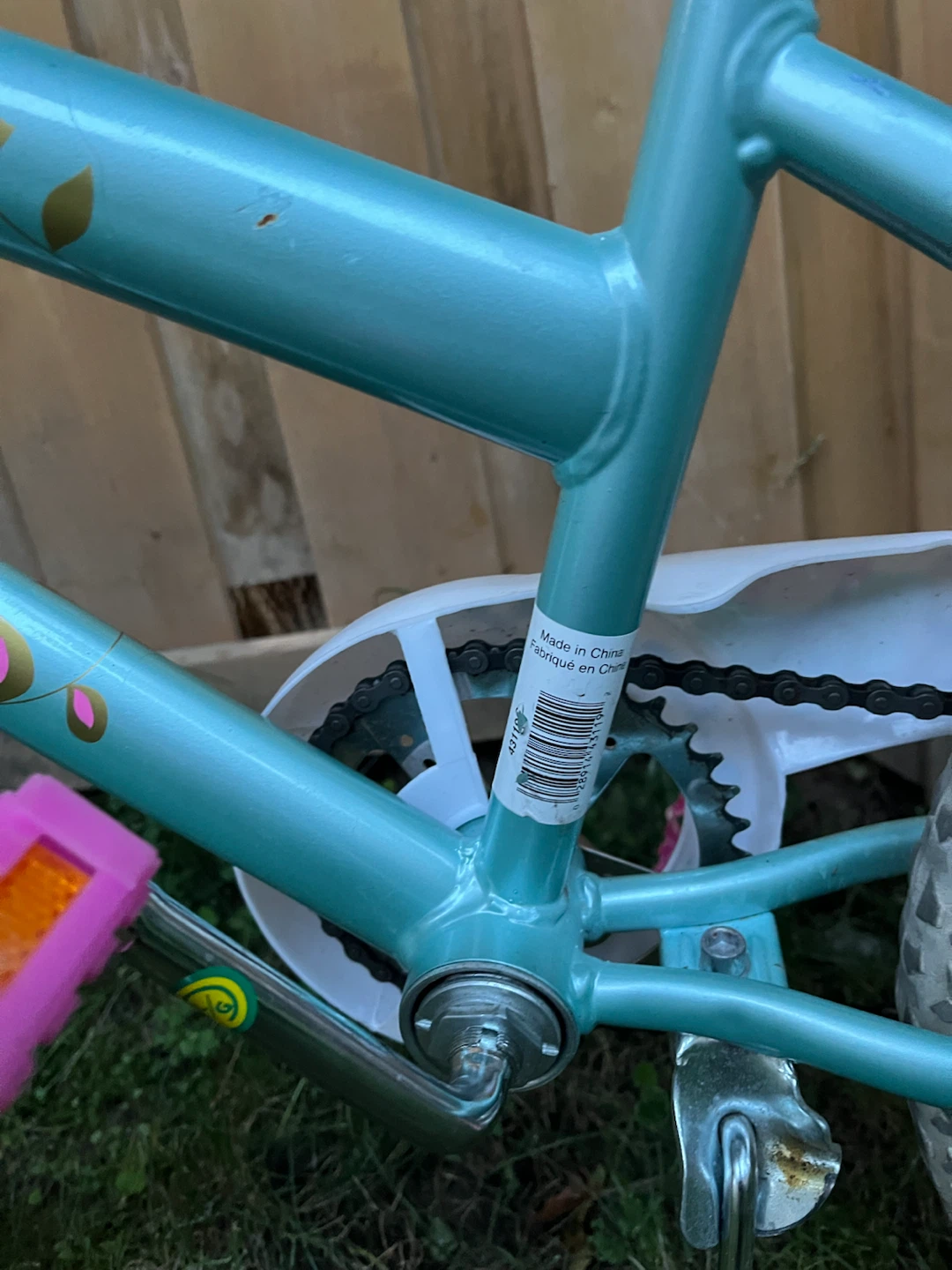 Avigo Glitter Kids Bike - Teal - photo 4