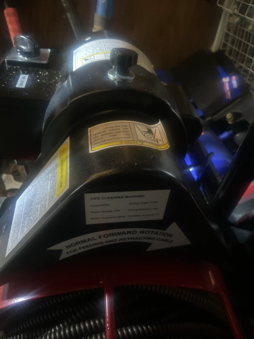 Vevor Pipe Cleaning Machine Drain Auger - photo 3