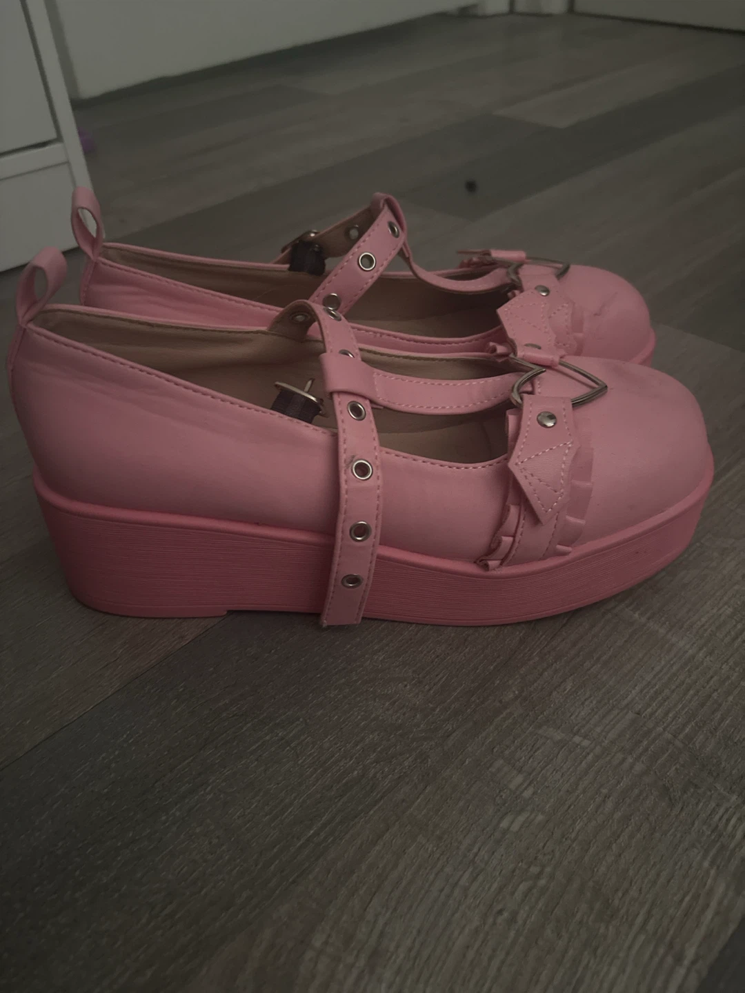 Pink Platform Mary Jane’s - photo 2