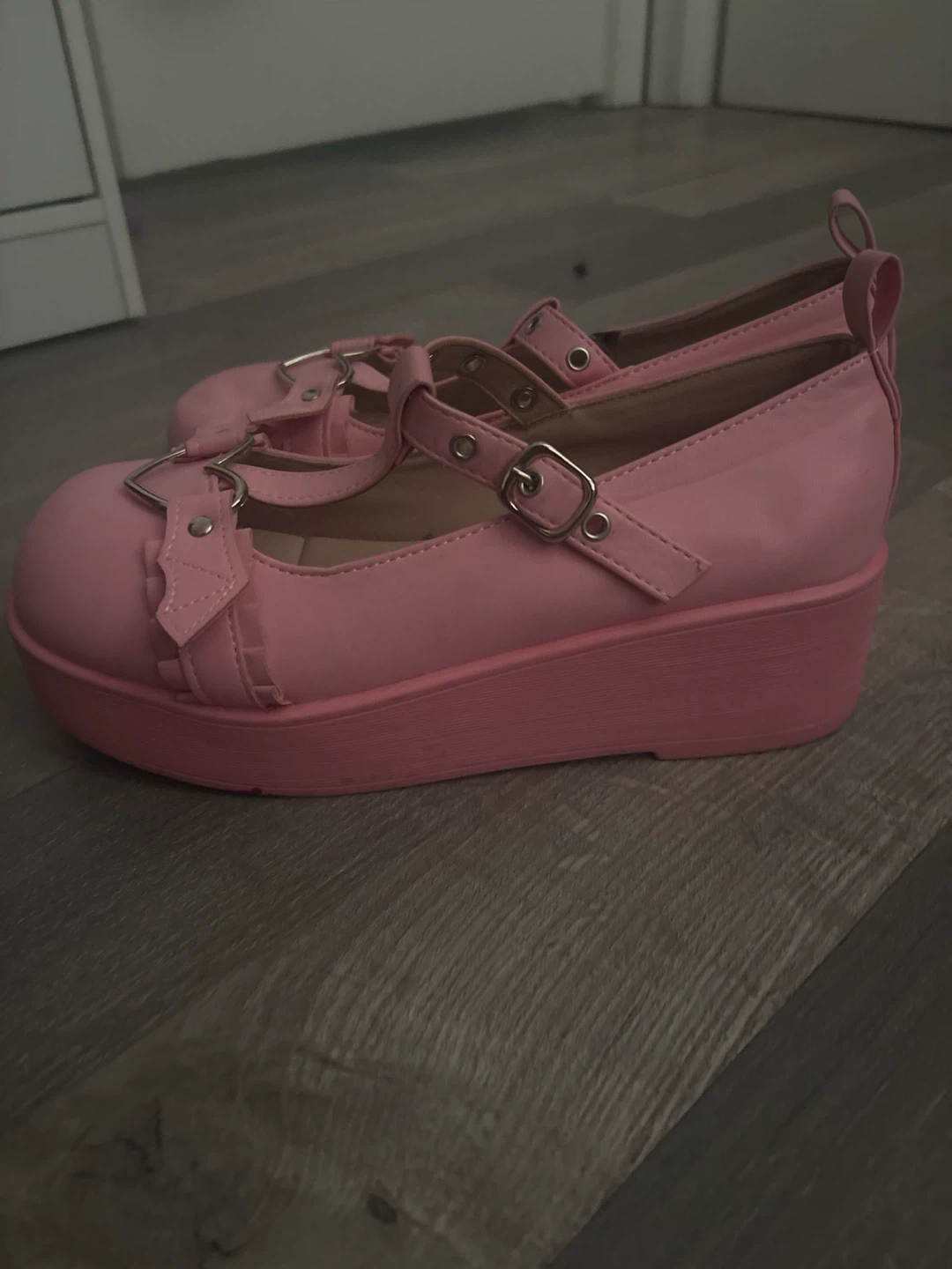 Pink Platform Mary Jane’s - photo 3