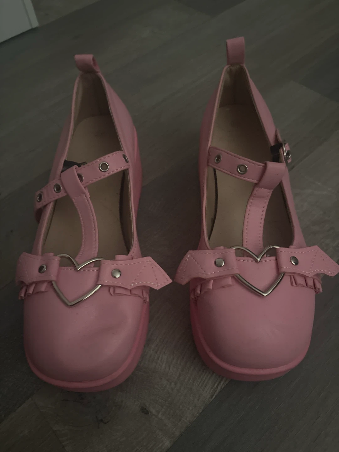 Pink Platform Mary Jane’s - photo 4
