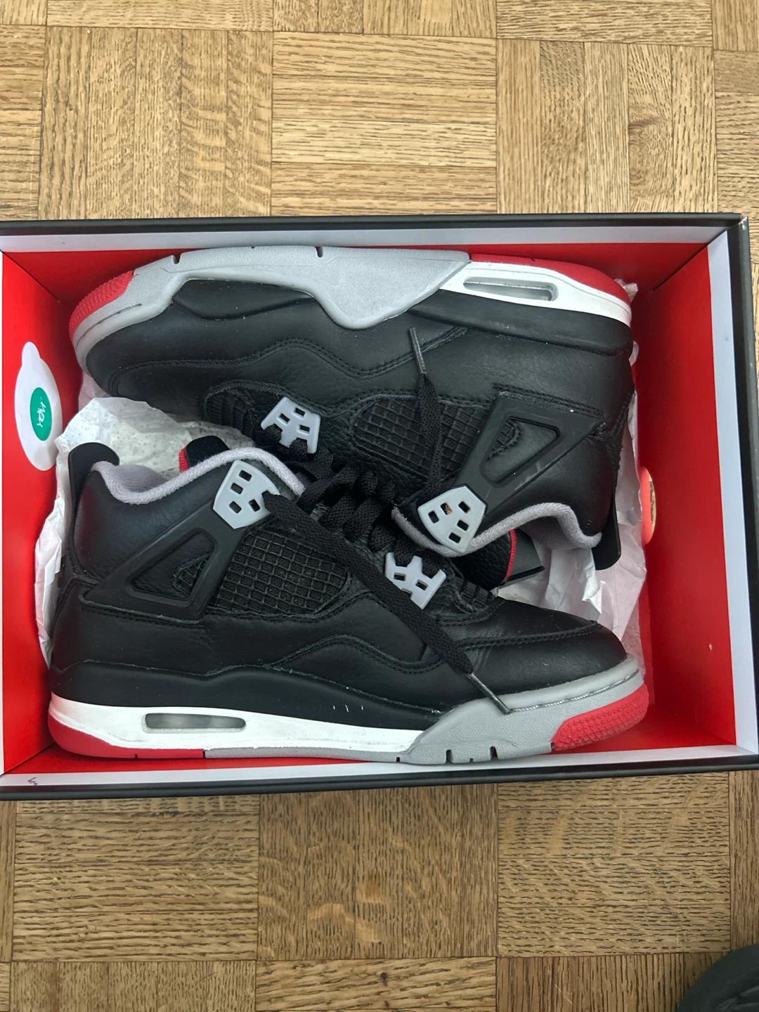 Air Jordan 4 Retro (GS) Black Cement
