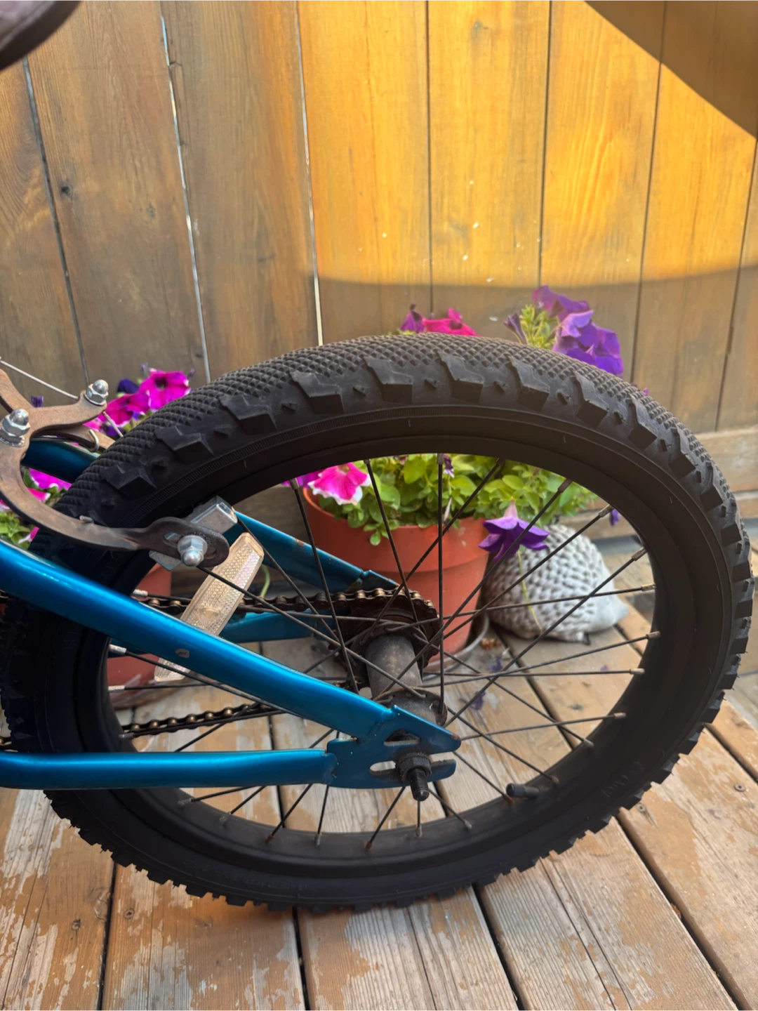 Blue Kids BMX Bike - photo 2