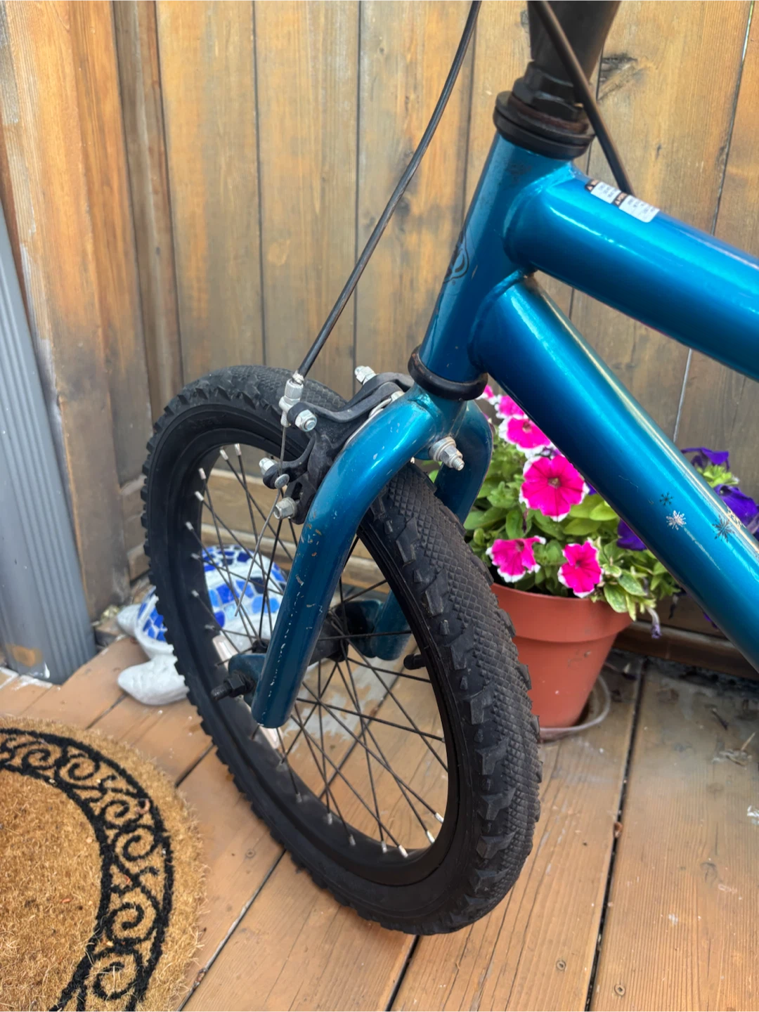 Blue Kids BMX Bike - photo 3