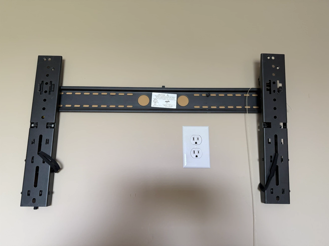 Black Wall Mount Bracket
