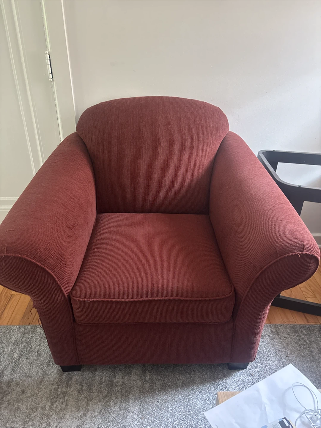 Red Lazy Boy Chair
