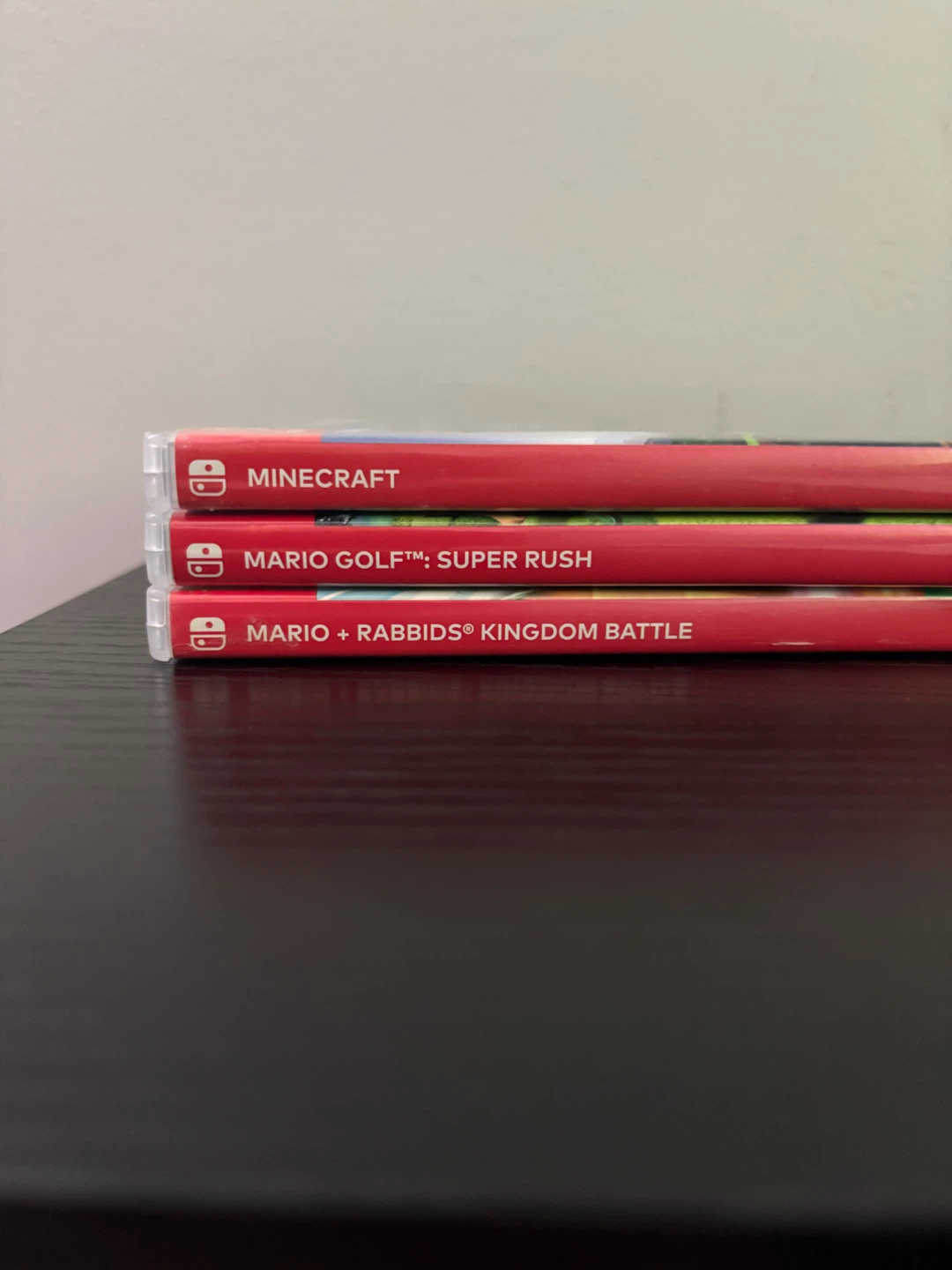 Nintendo Switch Games - Minecraft, Mario Golf, Mario + Rabbids