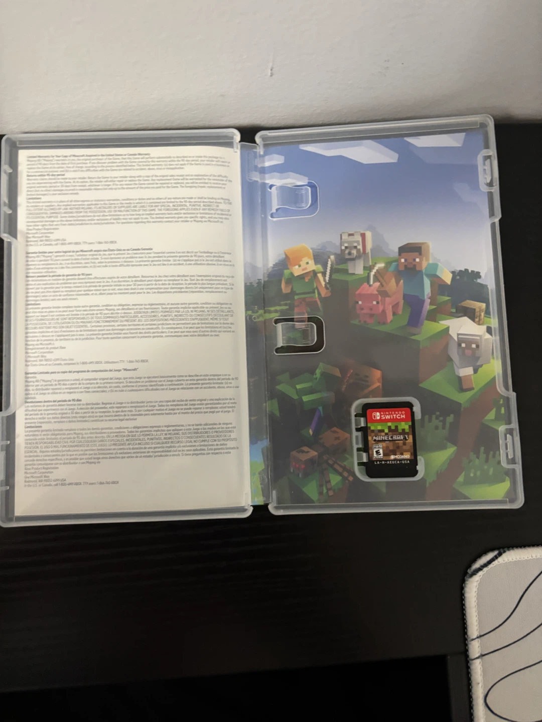 Nintendo Switch Games - Minecraft, Mario Golf, Mario + Rabbids - photo 3