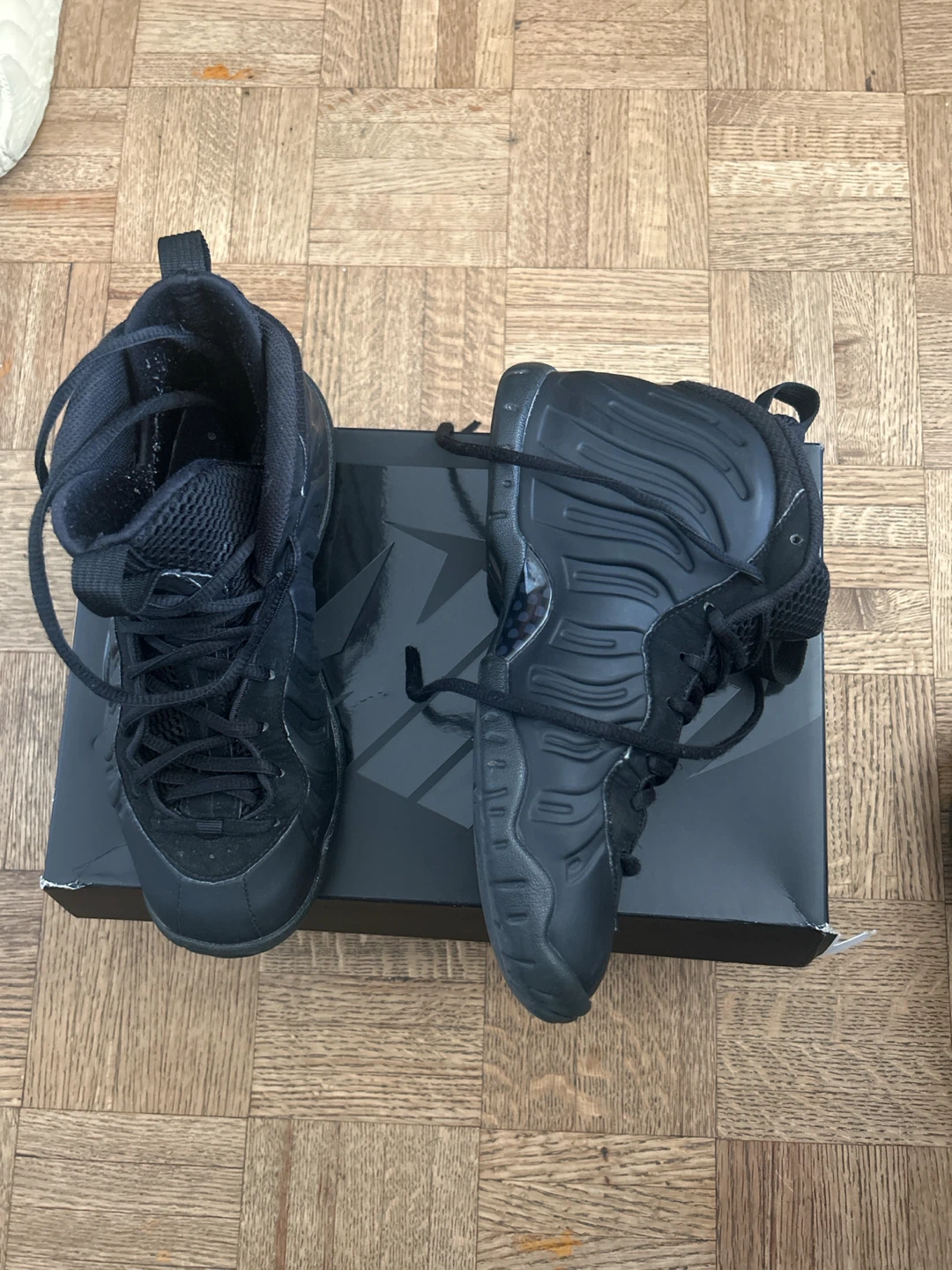 Nike Little Posite One (GS) Black