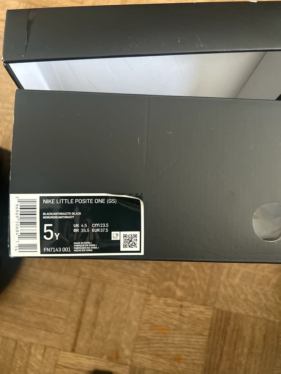 Nike Little Posite One (GS) Black - photo 3