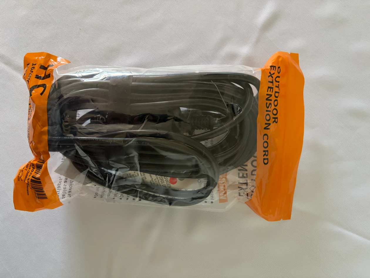 Outdoor Extension Cord (New!)