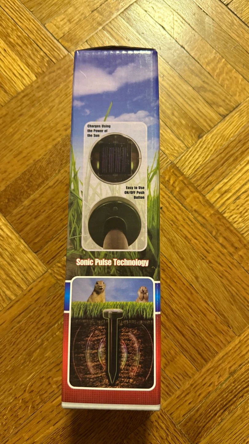 Brand New Solar Powered Ultrasonic Pest Repeller - photo 2