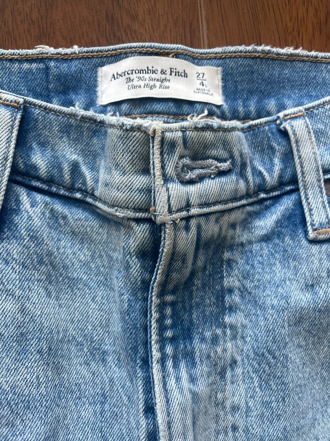 Abercrombie & Fitch The '90s Straight Jeans - Size 27