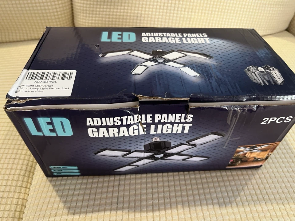 100%NEW LED ExtraBright GarageLightsDoublePanels Orig$140 NOW$70 - photo 4