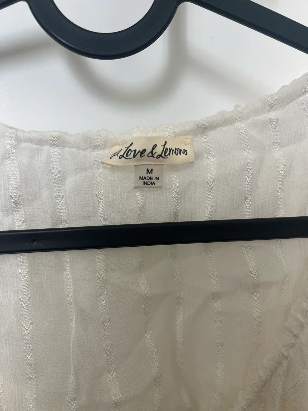 Love + Lemons White Lace Top - photo 2