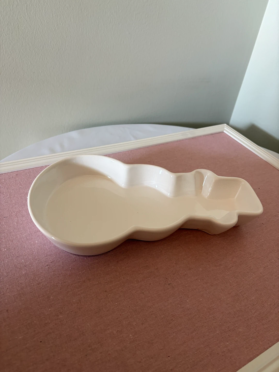 Snowman Shaped Serving Dish - photo 2