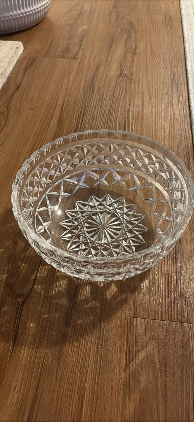 Crystal Serving Bowl