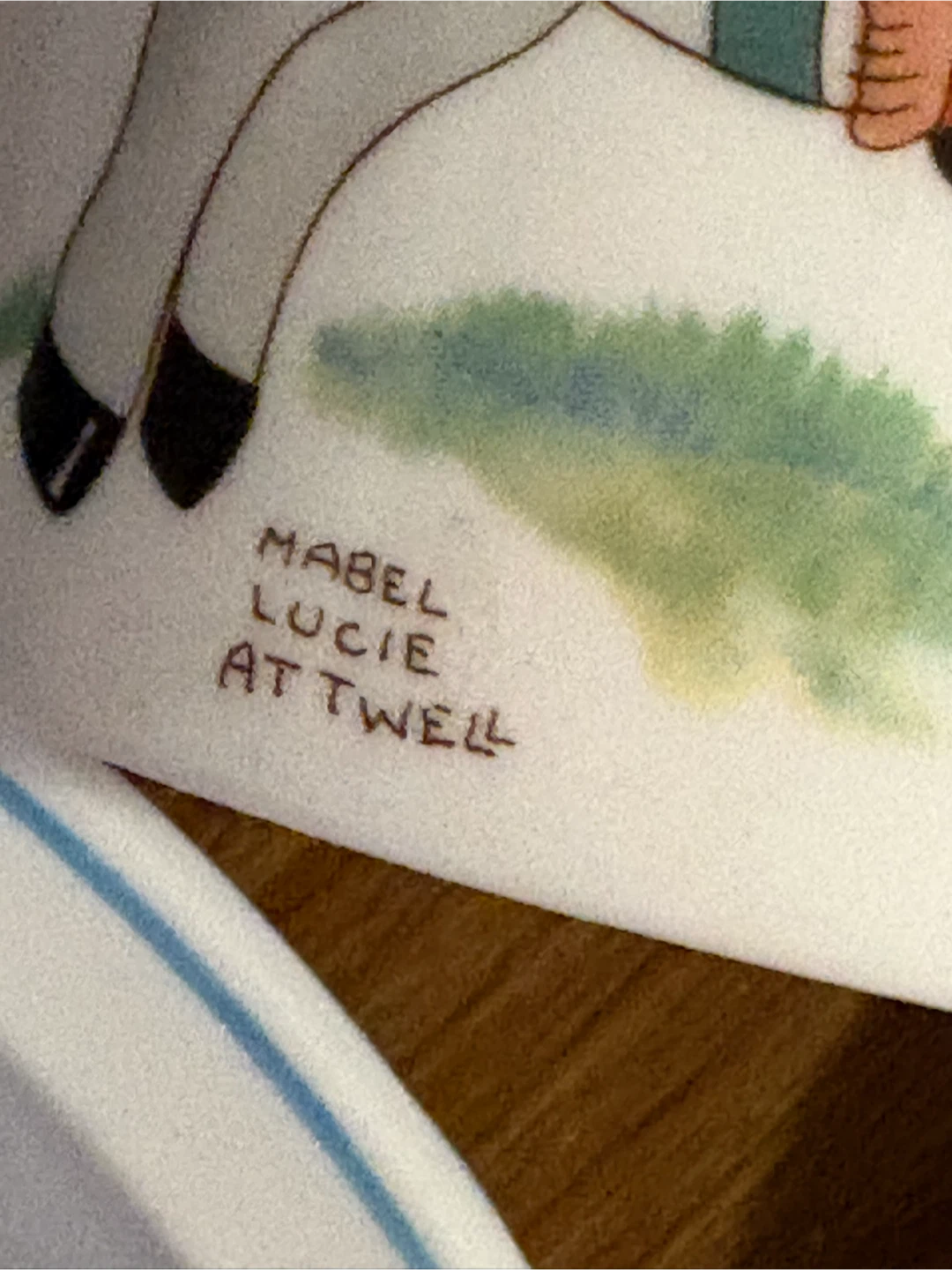 Mabel Lucie Attwell Cowboy James Mug and Plate Set - photo 5