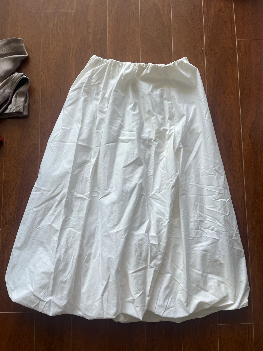 ZARA White Bubble Skirt Size XS