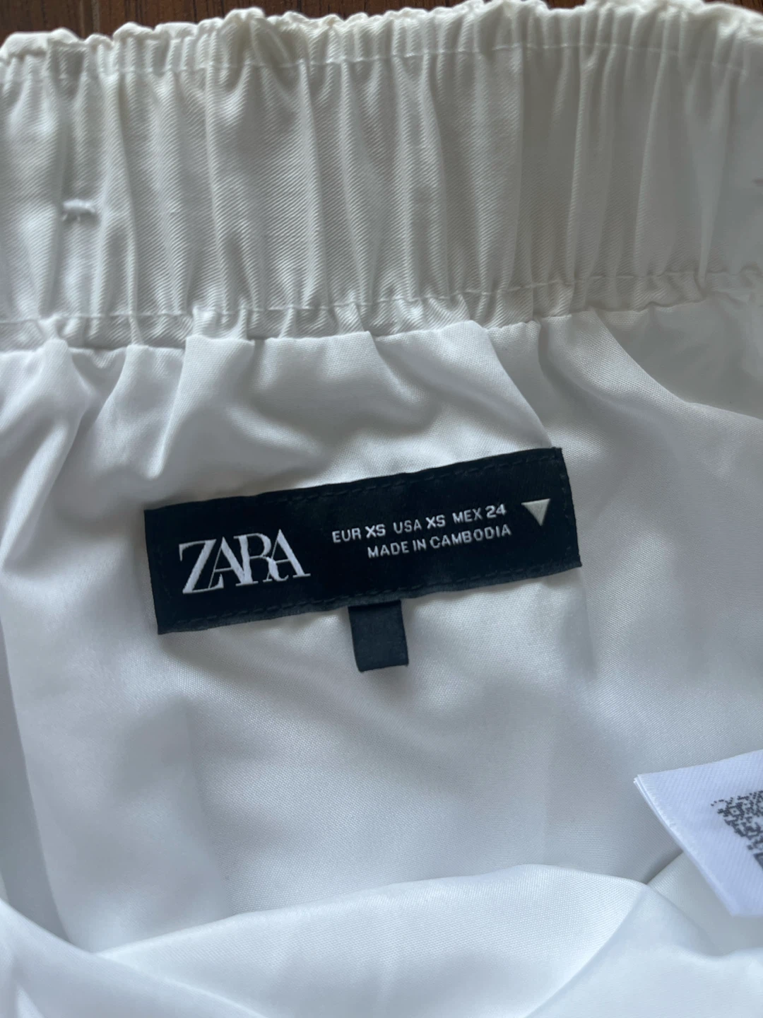 ZARA White Bubble Skirt Size XS - photo 2