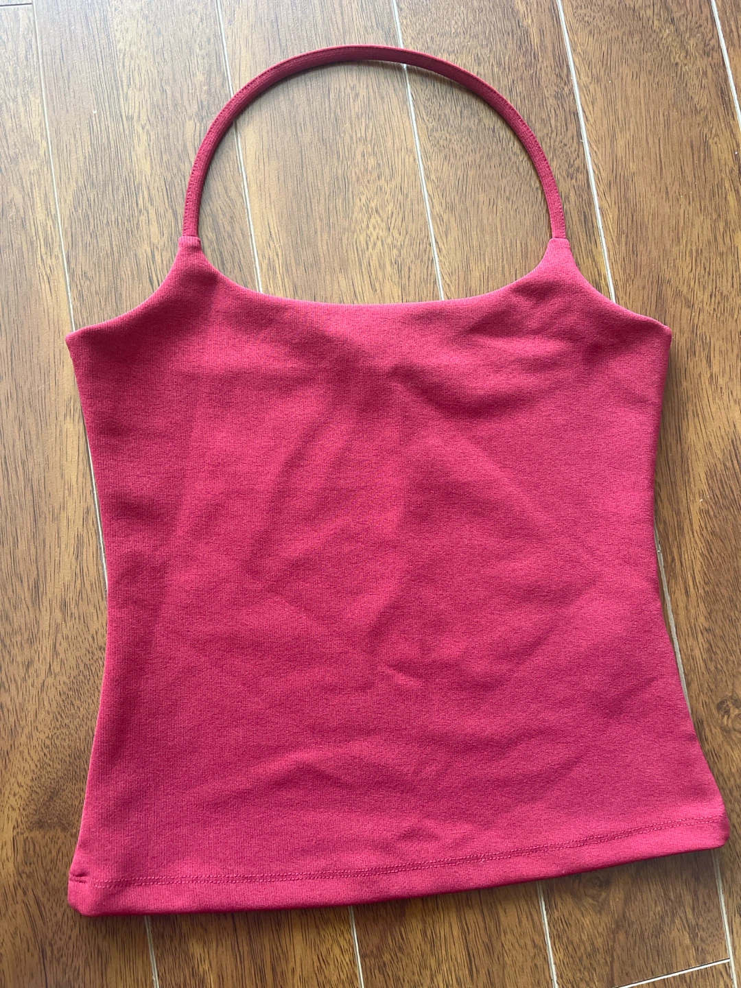 ZARA Red Halter Neck Tank Top