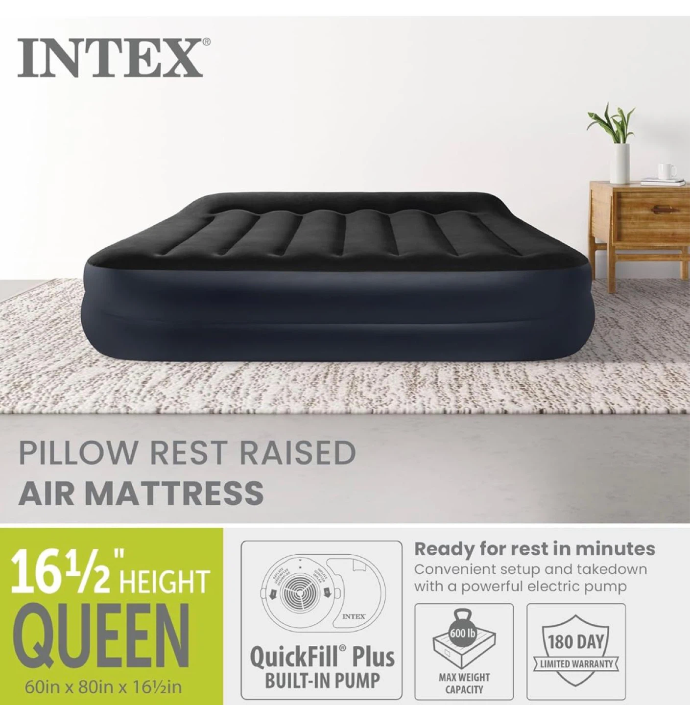 Queen air mattress