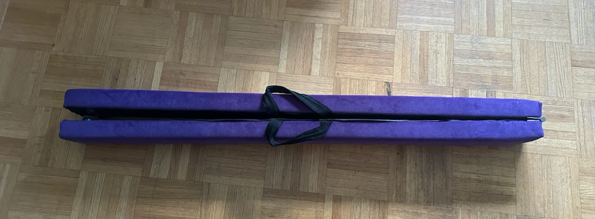 Foldable balance beam - purple