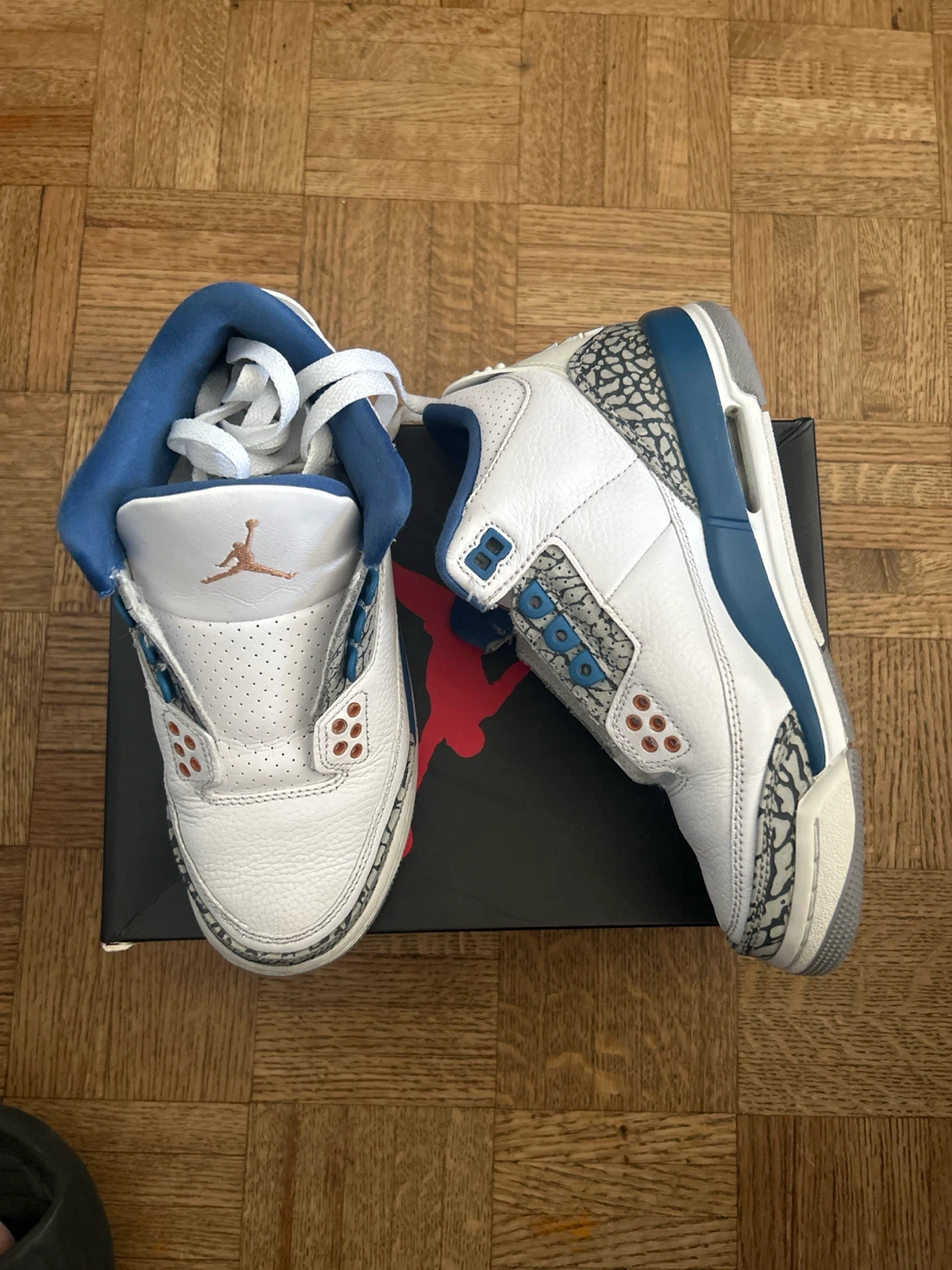 Air Jordan 3 Retro (GS) White/Metallic Copper