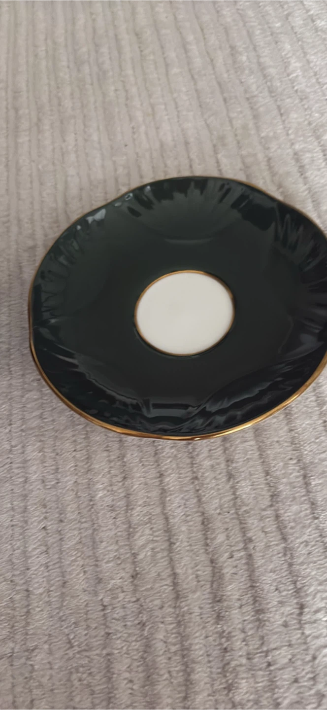 Staffordshire Fine Bone China Cup and Saucer - photo 4