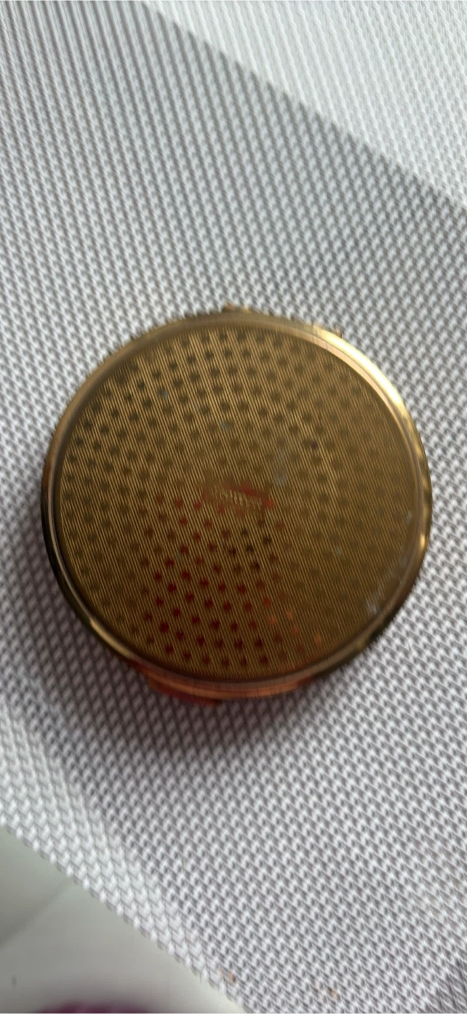 Vintage Floral Powder Compact - photo 3