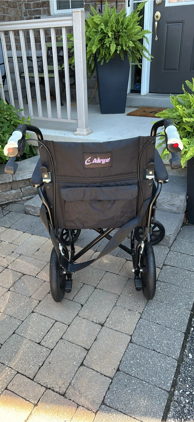Airgo Comfort-Plus XC Transport Wheelchair - photo 3