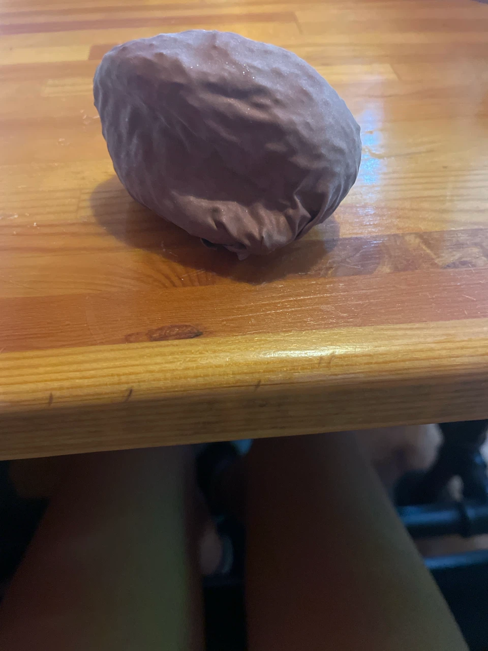 Purple Squishy Ball Toy crunchy homemade - photo 2