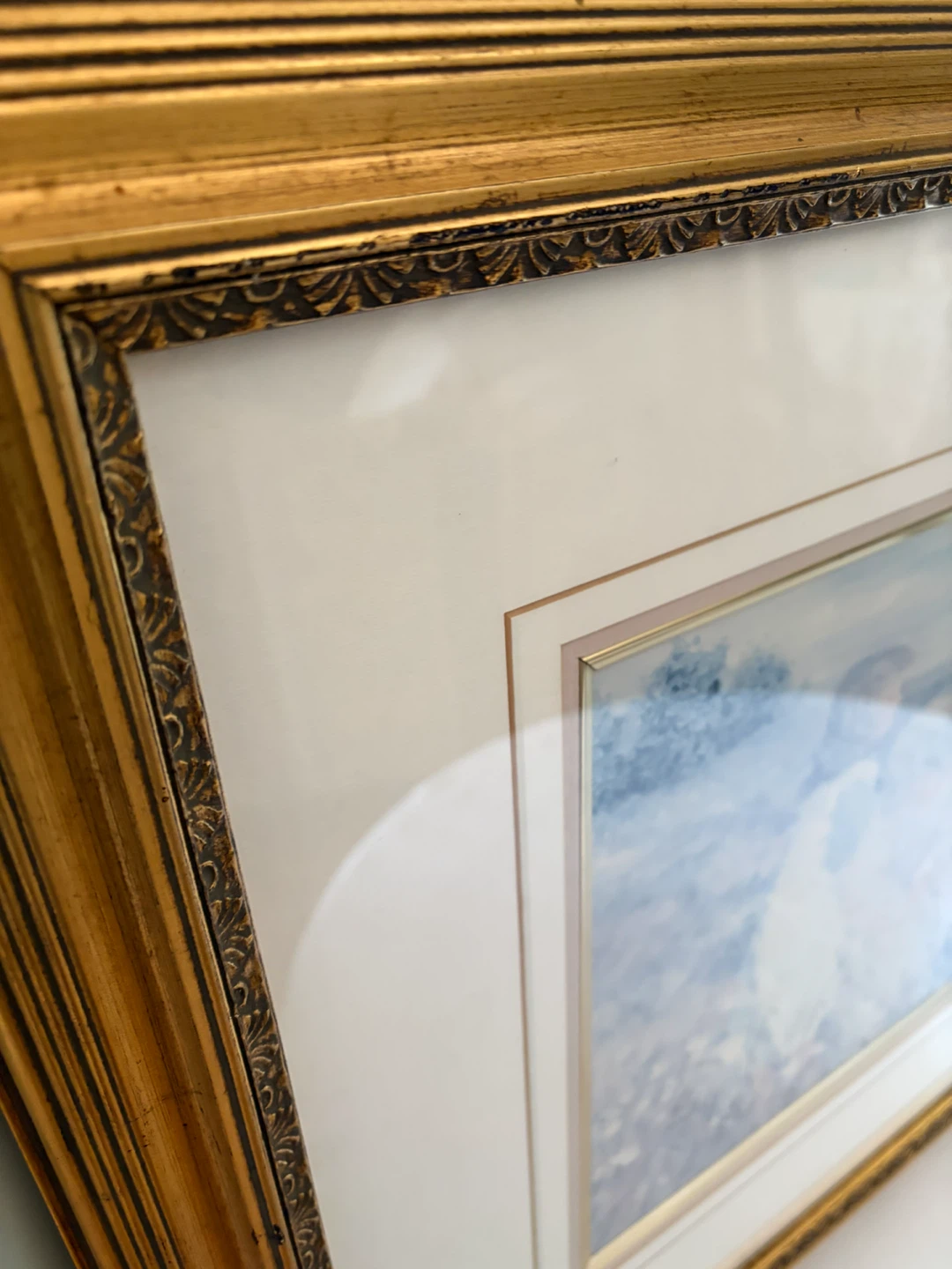 Framed Print of Children in a Field - photo 4