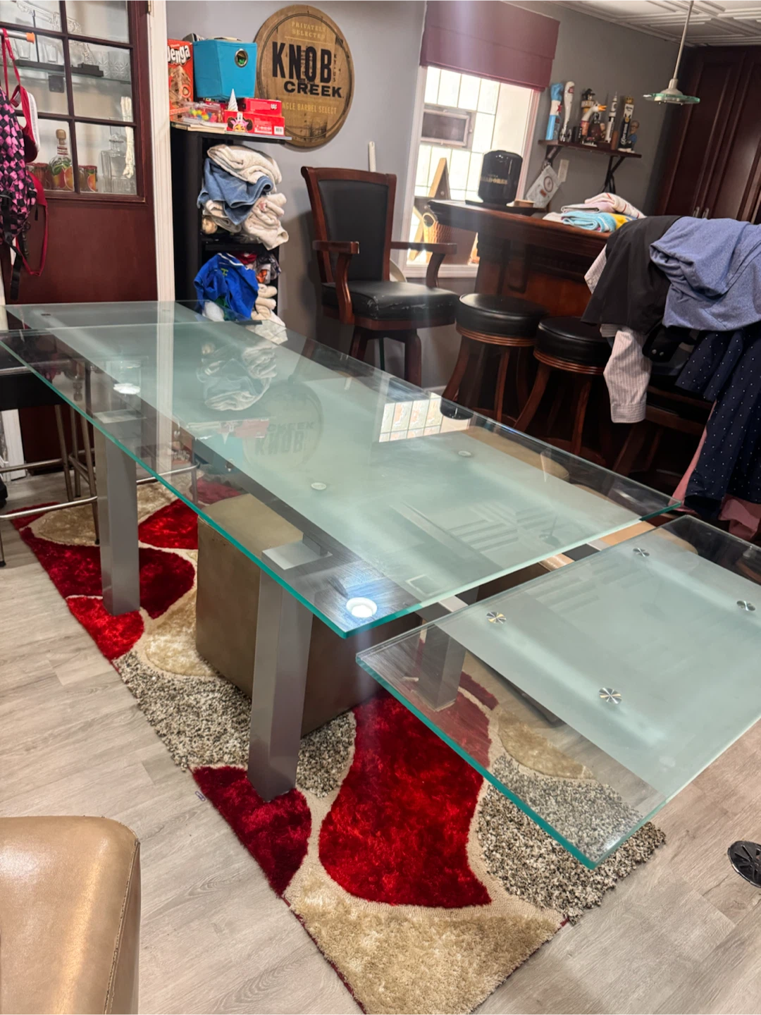 Modern Glass Dining Table - photo 2