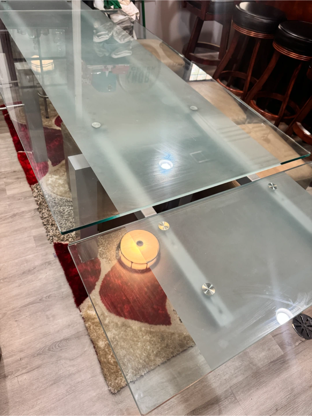 Modern Glass Dining Table - photo 4